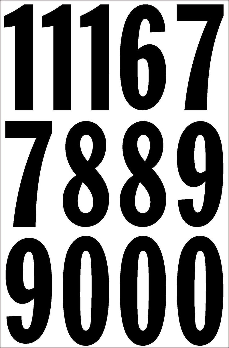 Hy-Ko Prod. MM-4N26 Boat Number Assortment - Image 4